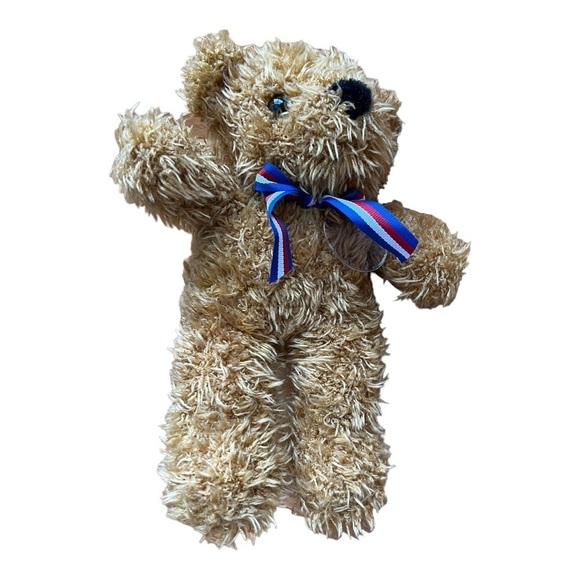 Beverly Hills Teddy Bear Co 9" Brown New York 2001 Plush No Quarter - Picture 1 of 5